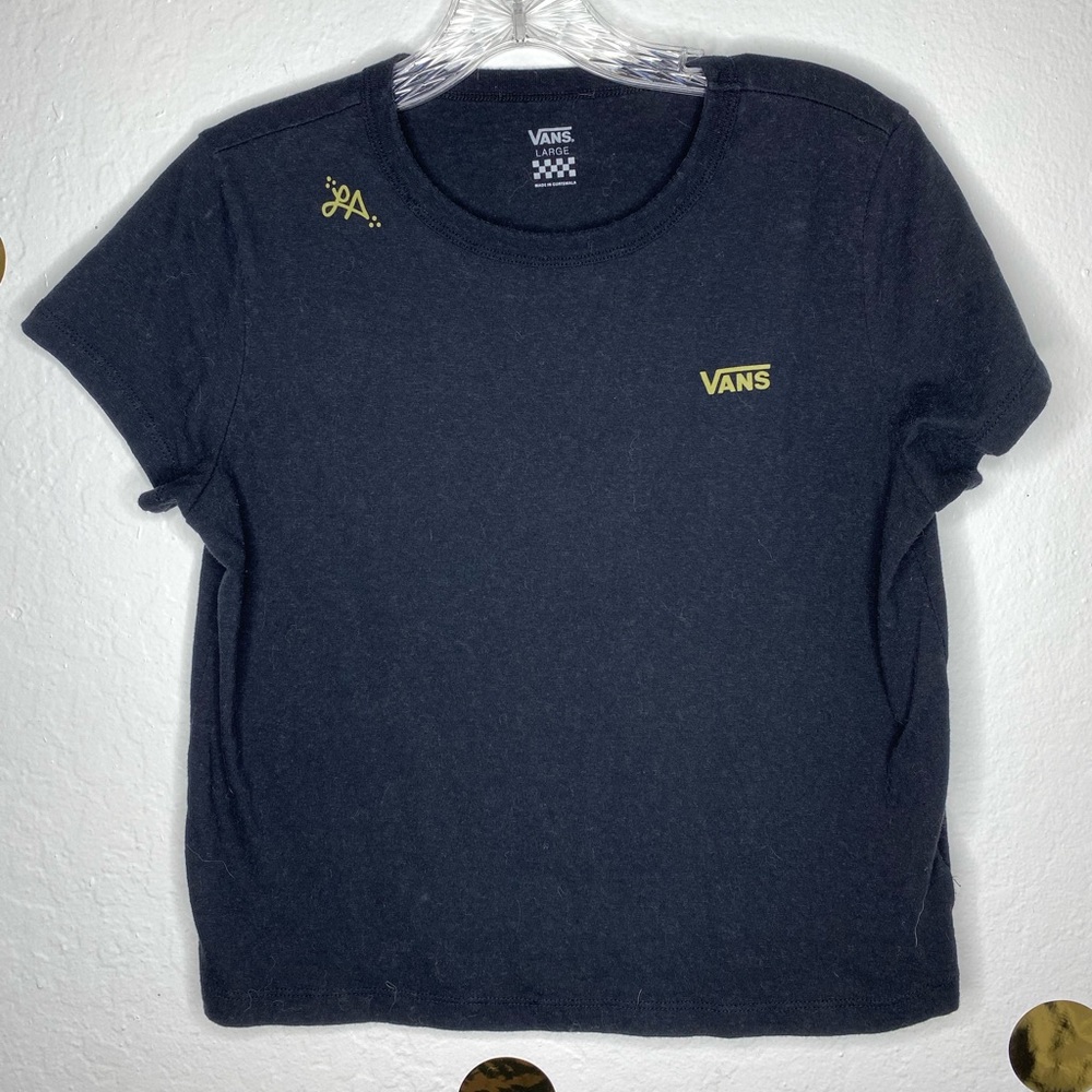 Vans graphic tee crop top